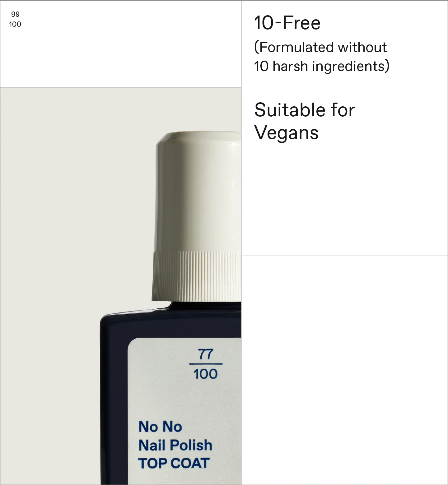 No No Nail Polish Top Coat - Image 4