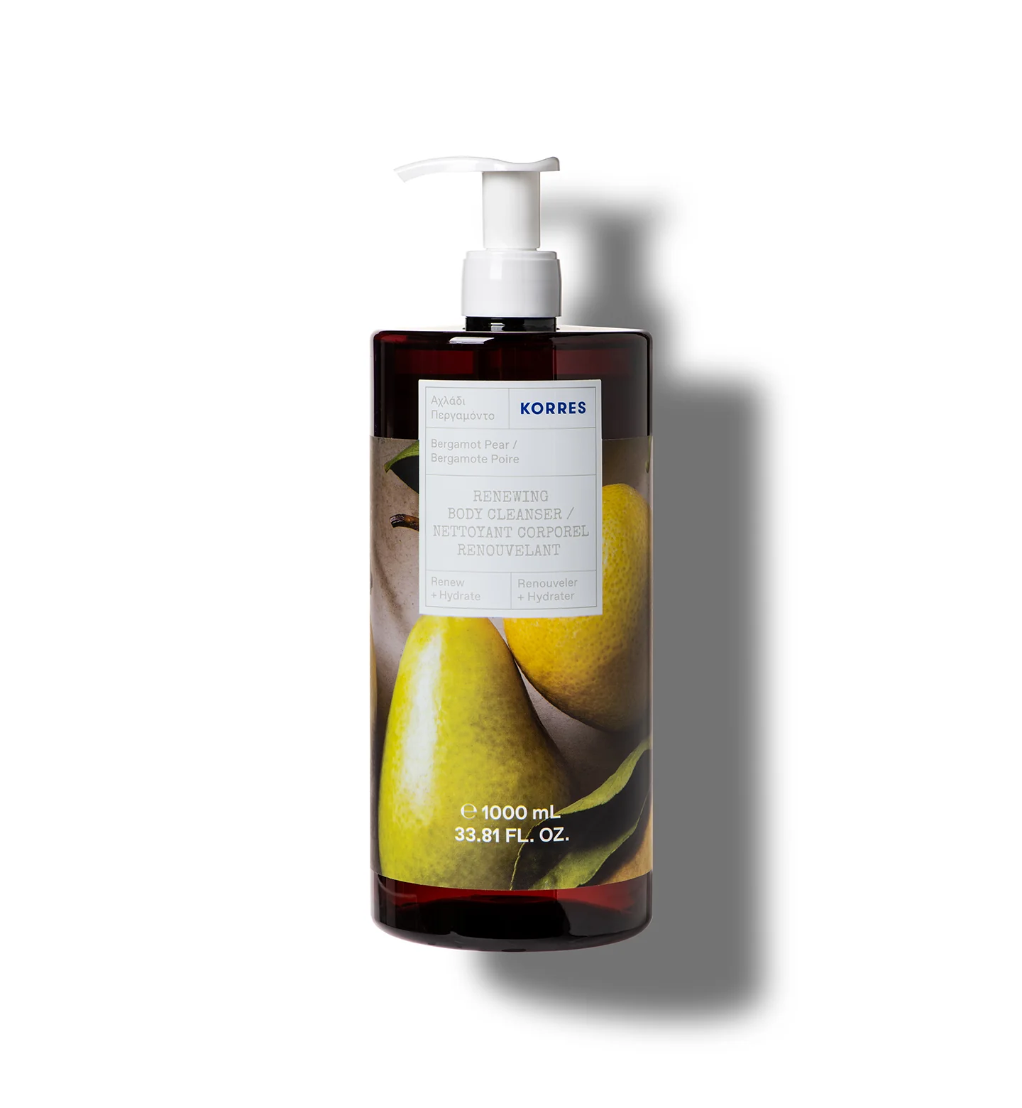Renewing Body Cleanser Bergamot Pear 1 Liter