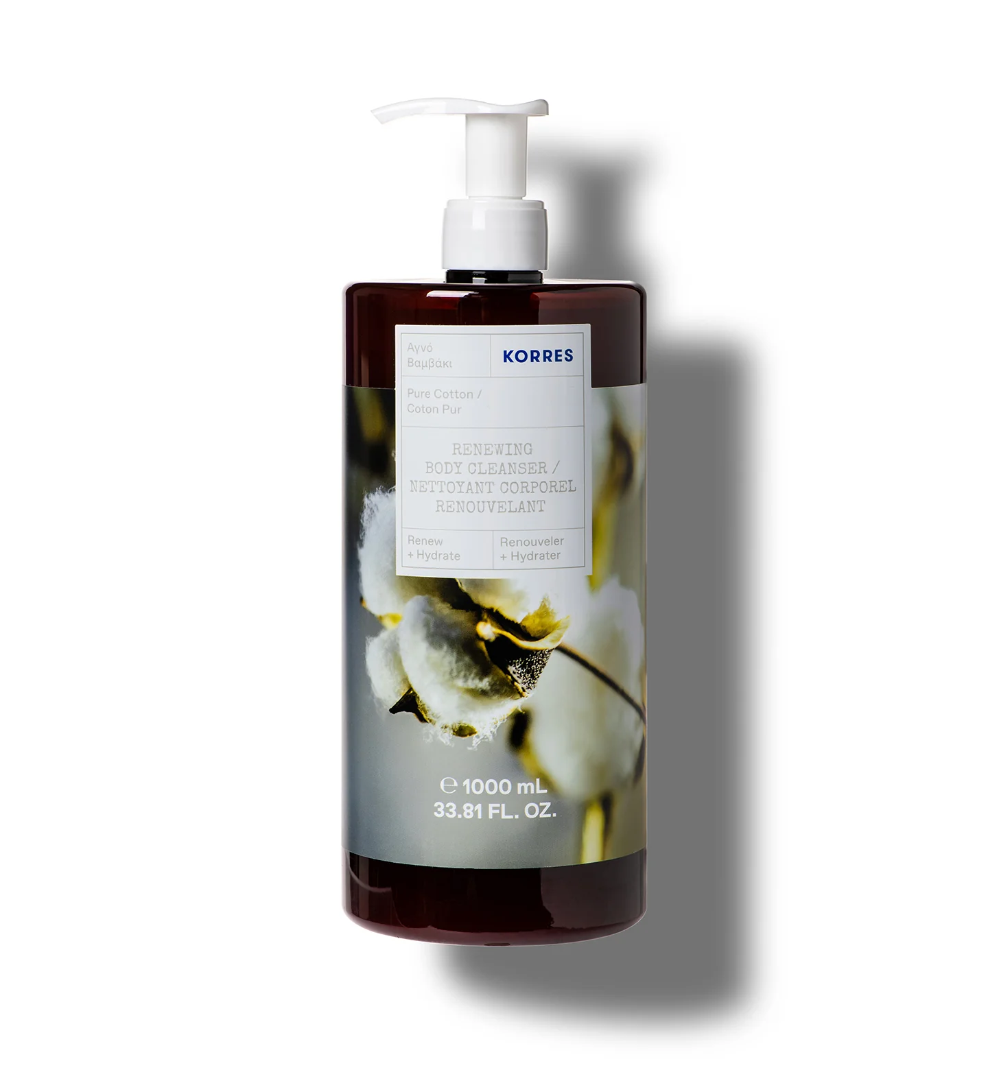 Renewing Body Cleanser Pure Cotton 1 Liter