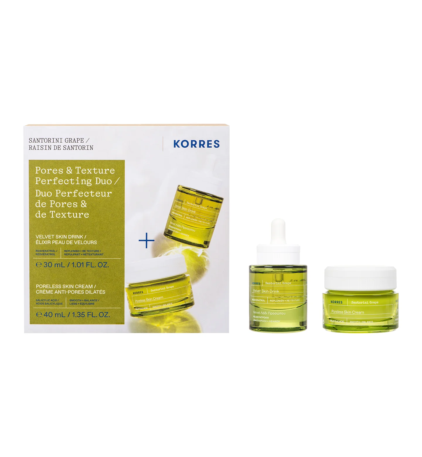 Santorini Grape Pores & Texture Perfecting Duo ($101 Value)